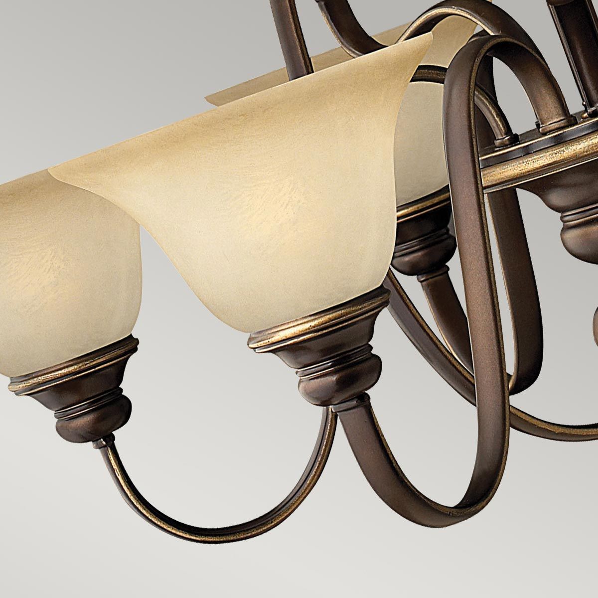 Hinkley Cello 9 Light Chandelier - Antique Bronze