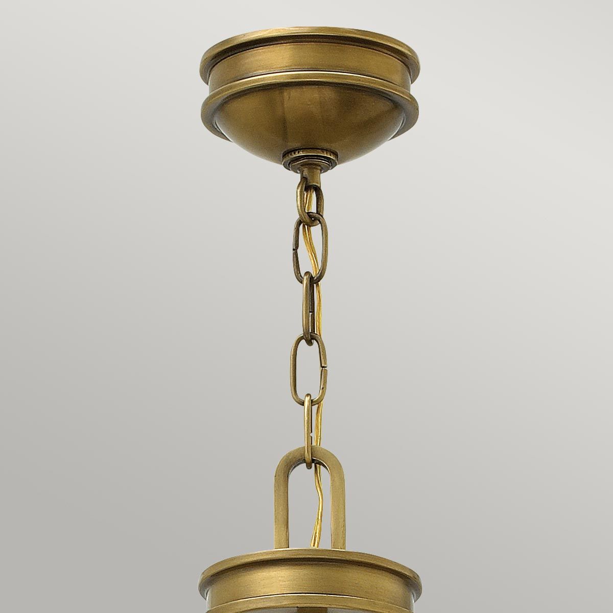 Hinkley Collier 4 Light Pendant - Heritage Brass
