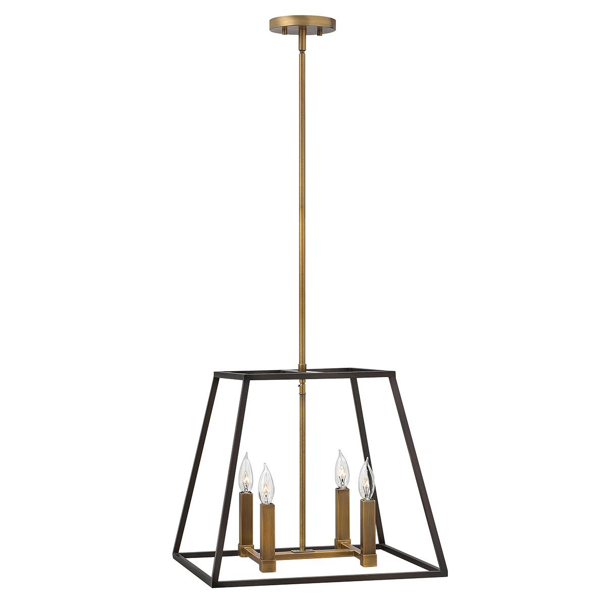 Hinkley Fulton 4 Light Pendant Chandelier - Bronze