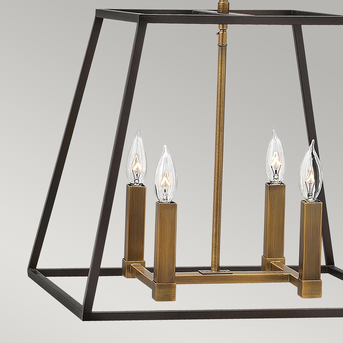 Hinkley Fulton 4 Light Pendant Chandelier - Bronze
