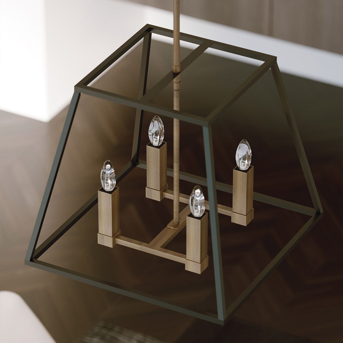 Hinkley Fulton 4 Light Pendant Chandelier - Bronze