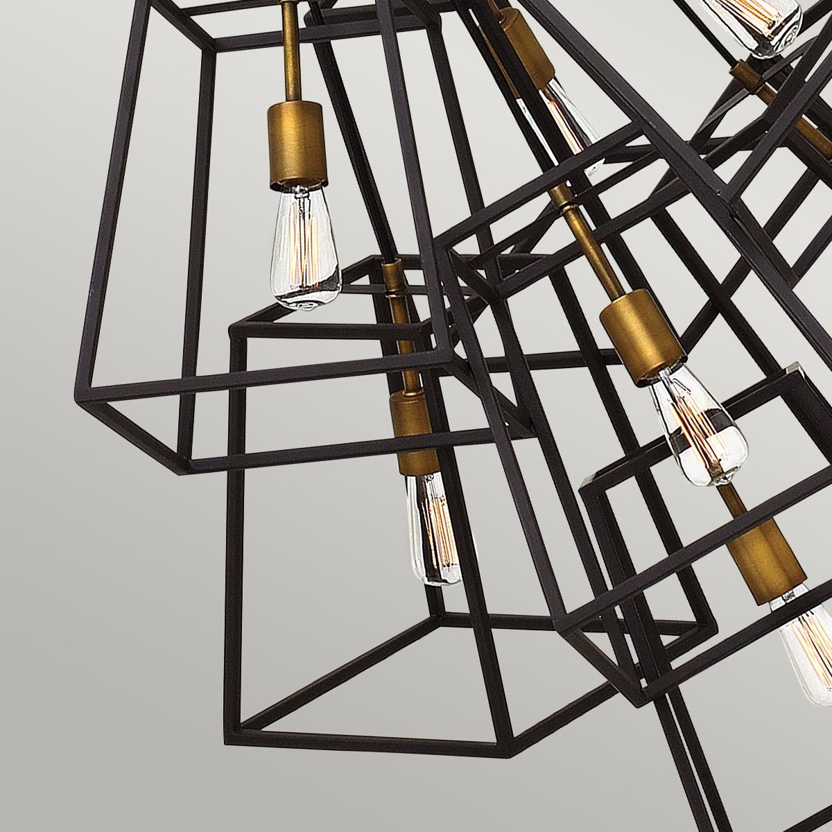 Hinkley Fulton 7 Light Chandelier - Bronze