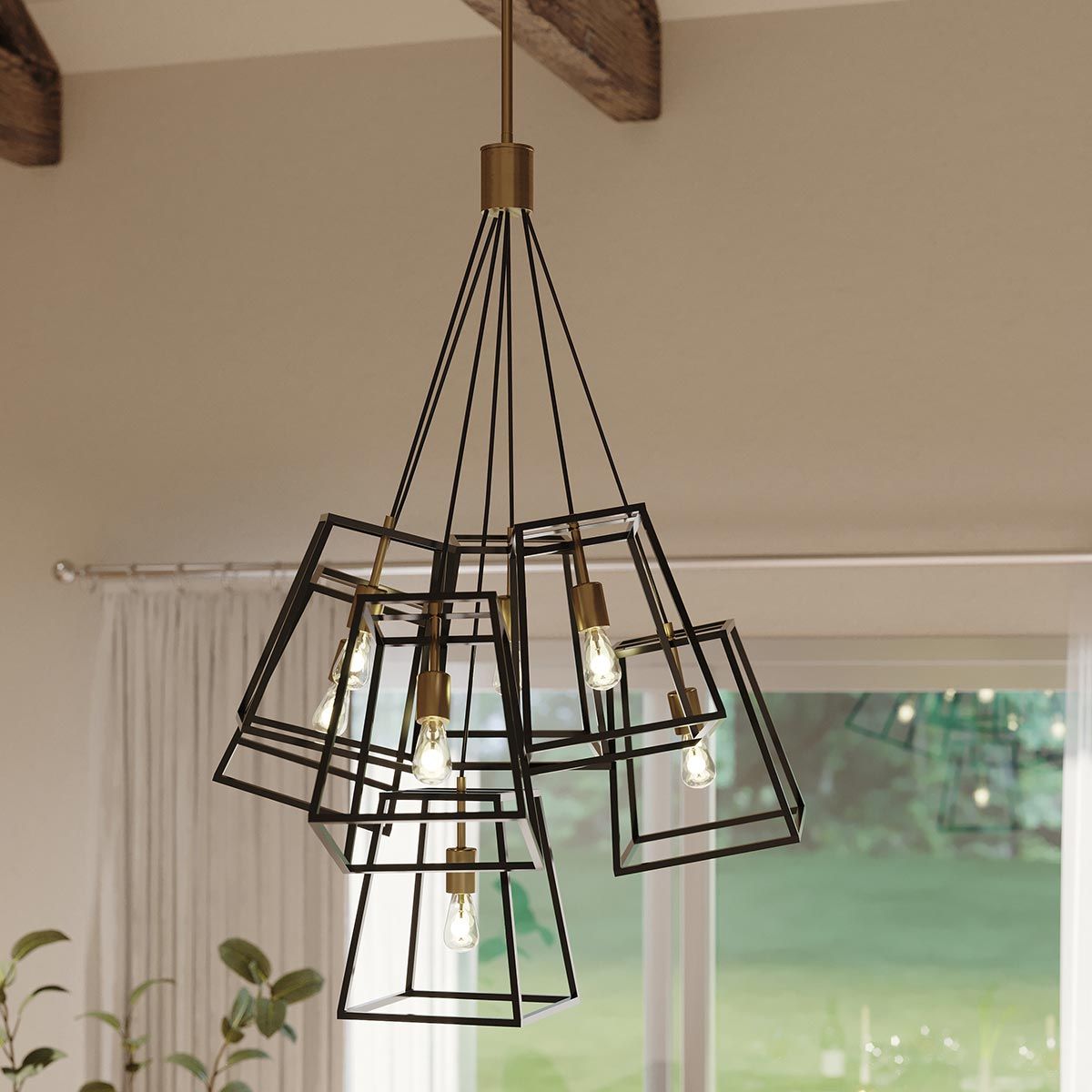 Hinkley Fulton 7 Light Chandelier - Bronze