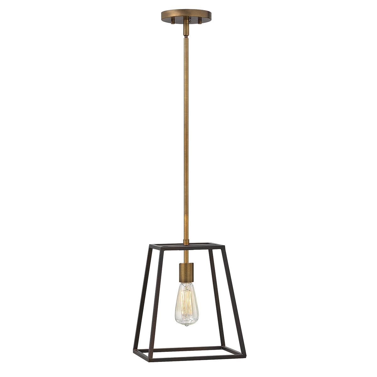 Hinkley Fulton Single Pendant - Bronze