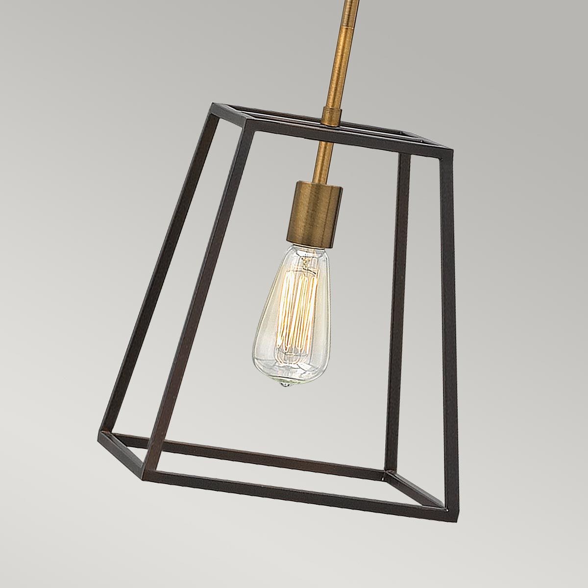 Hinkley Fulton Single Pendant - Bronze