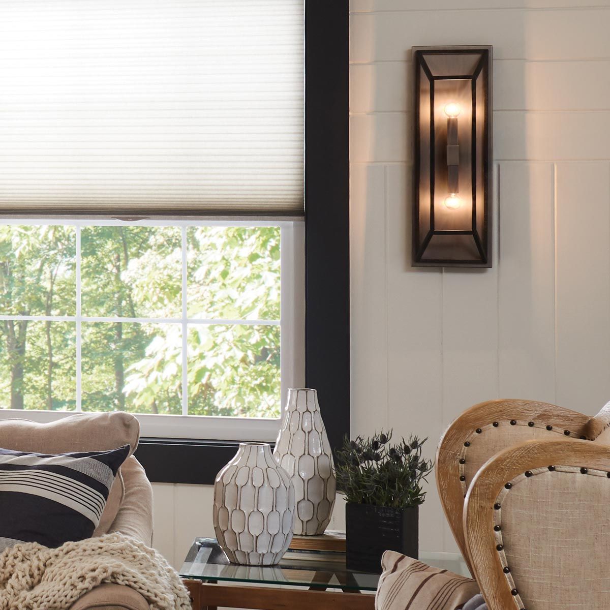Hinkley Fulton 2 Light Wall Light - Bronze