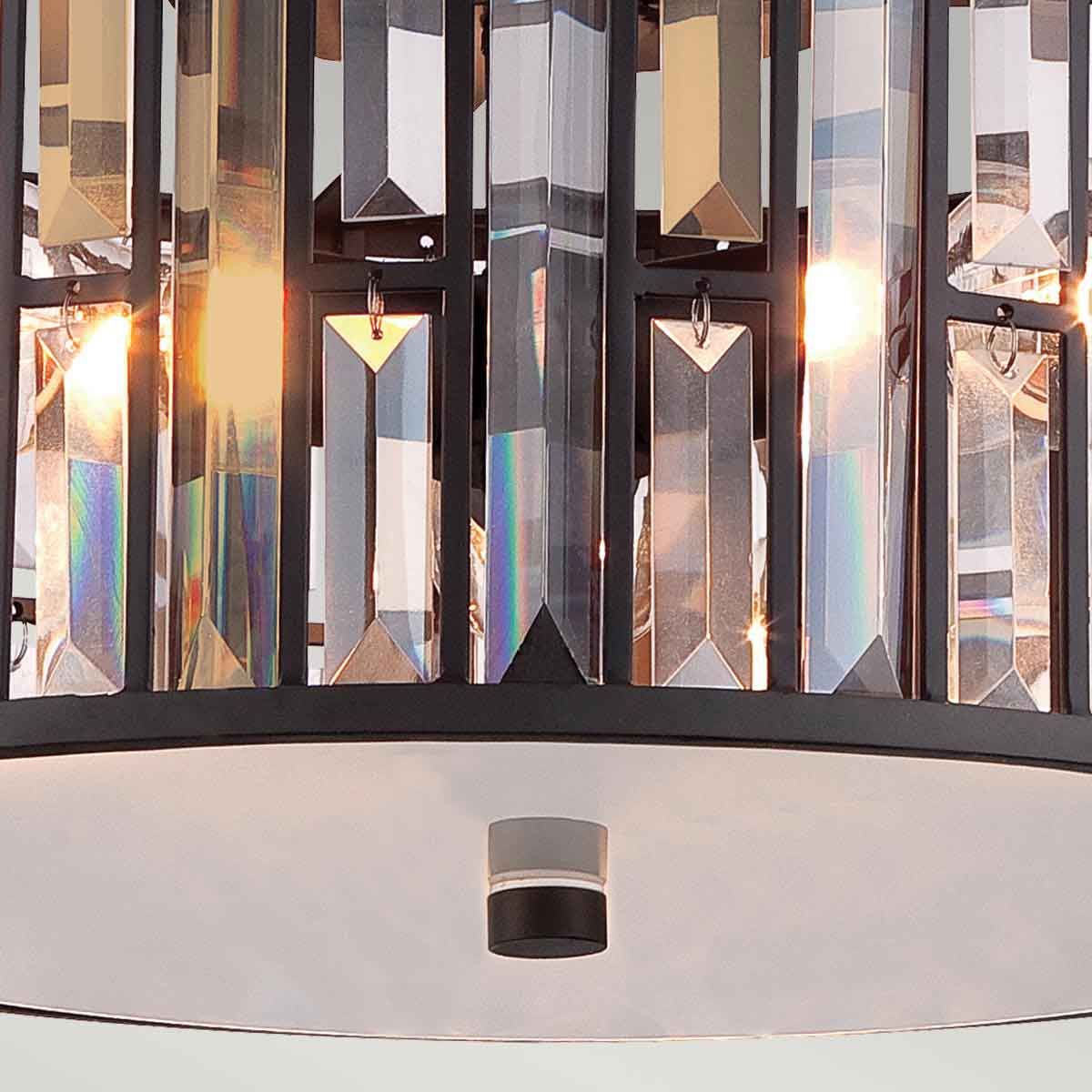Hinkley Gemma 3 Light Flush Fitting - Vintage Bronze