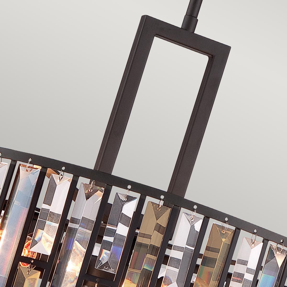 Hinkley Gemma 3 Light Pendant 540mm - Vintage Bronze