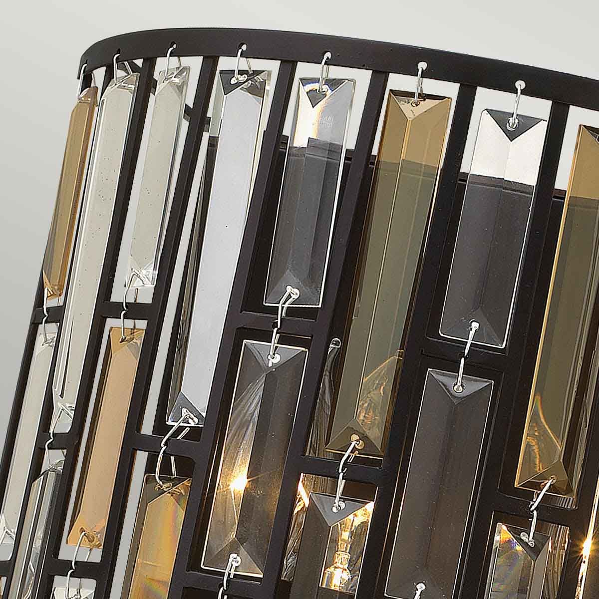 Hinkley Gemma 2 Light Wall Light - Vintage Bronze