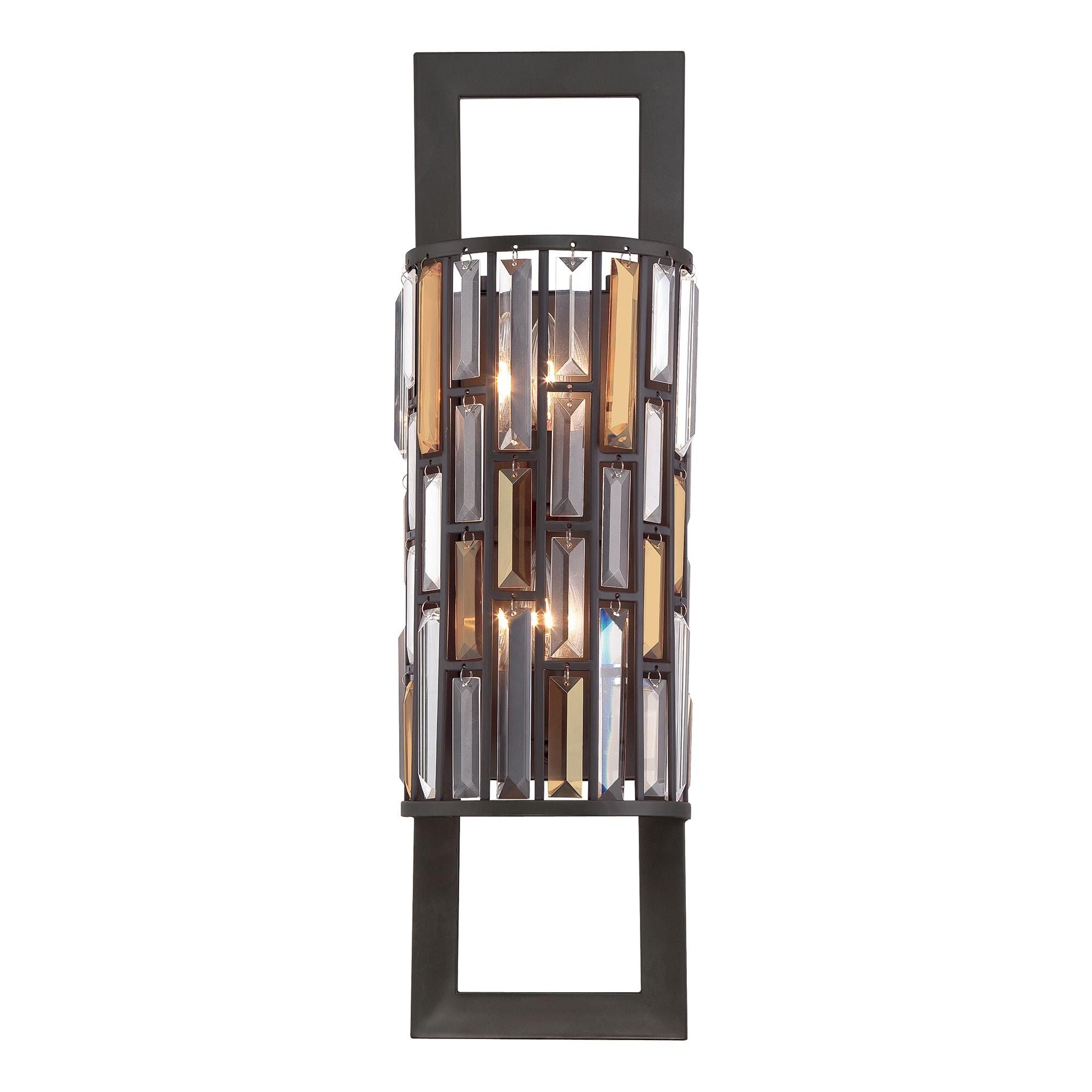 Hinkley Gemma 2 Light Tall Wall Light - Vintage Bronze