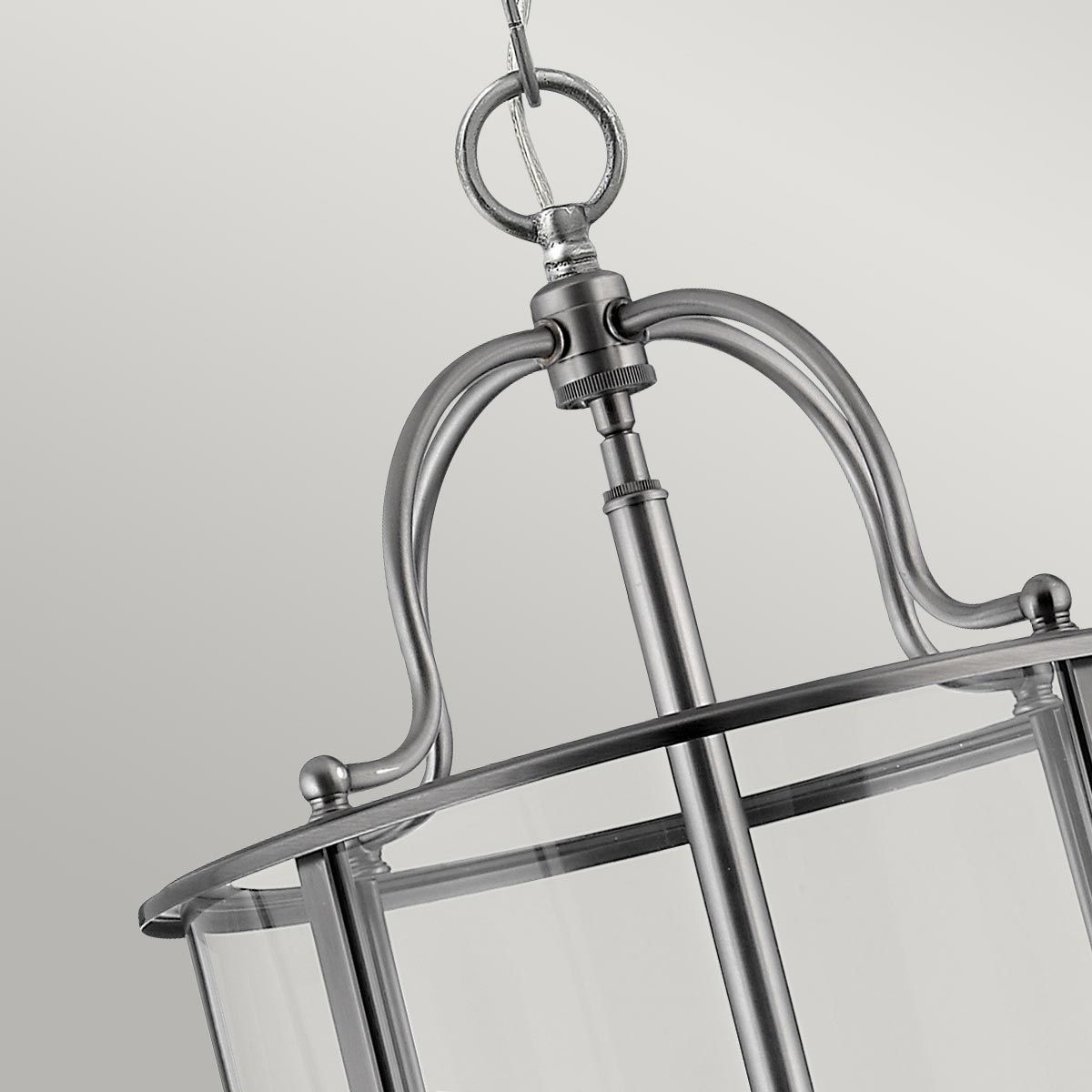 Hinkley Gentry 6 Light Large Pendant - Pewter