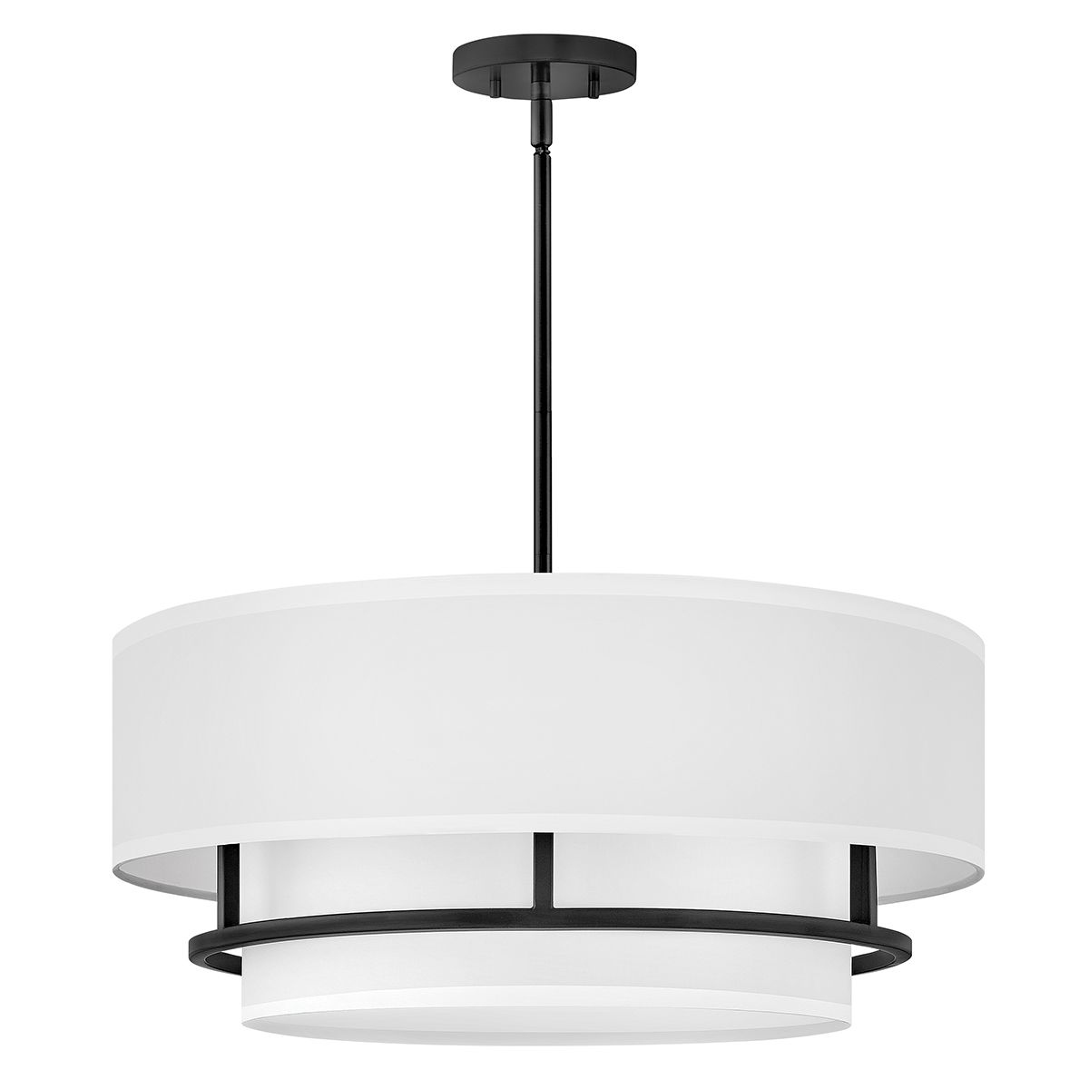 Hinkley Graham 4 Light Duo Mount - Black