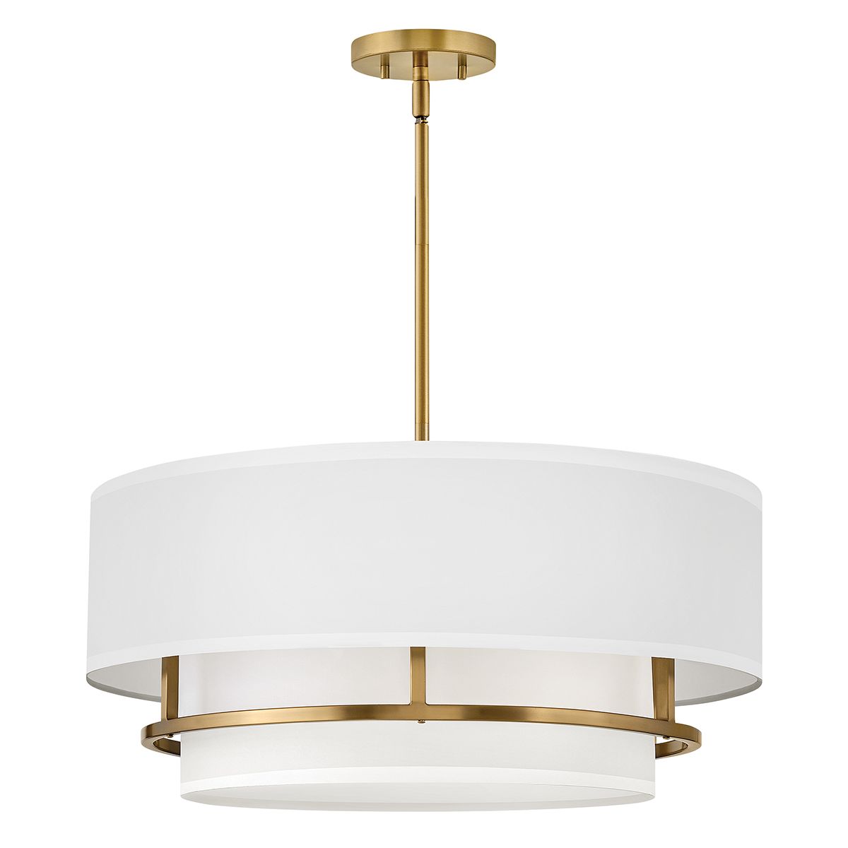 Hinkley Graham 4 Light Duo Mount - Lacquered Brass