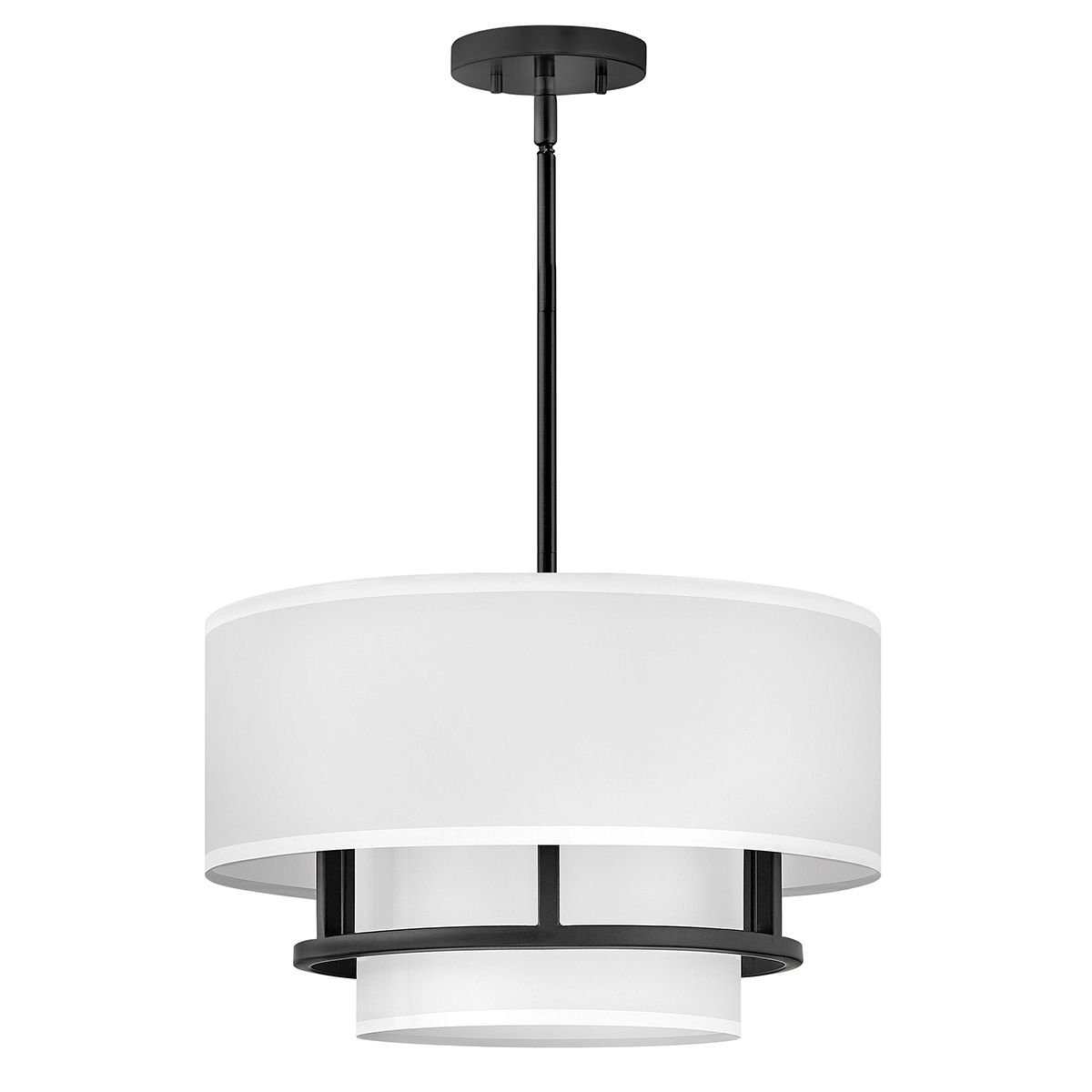 Hinkley Graham 3 Light Duo Mount - Black