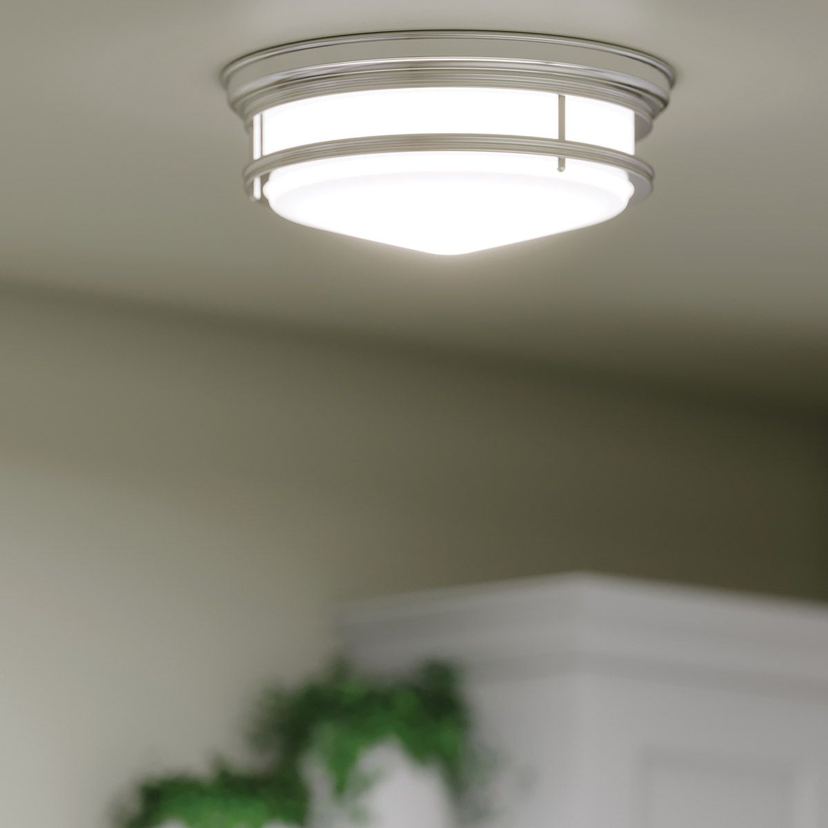 Hinkley Hadley 3 Light Flush Fitting - Chrome