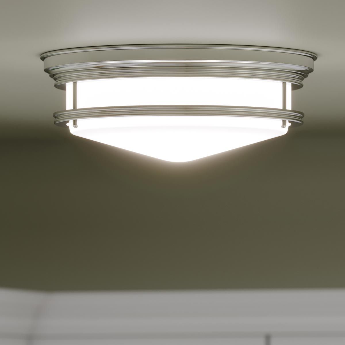 Hinkley Hadley 3 Light Flush Fitting - Chrome