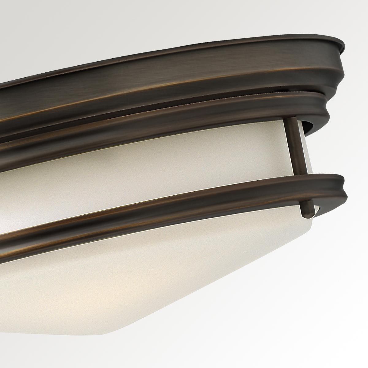 Hinkley Hadley 3 Light Flush Fitting - Oil Rubbed Bronze