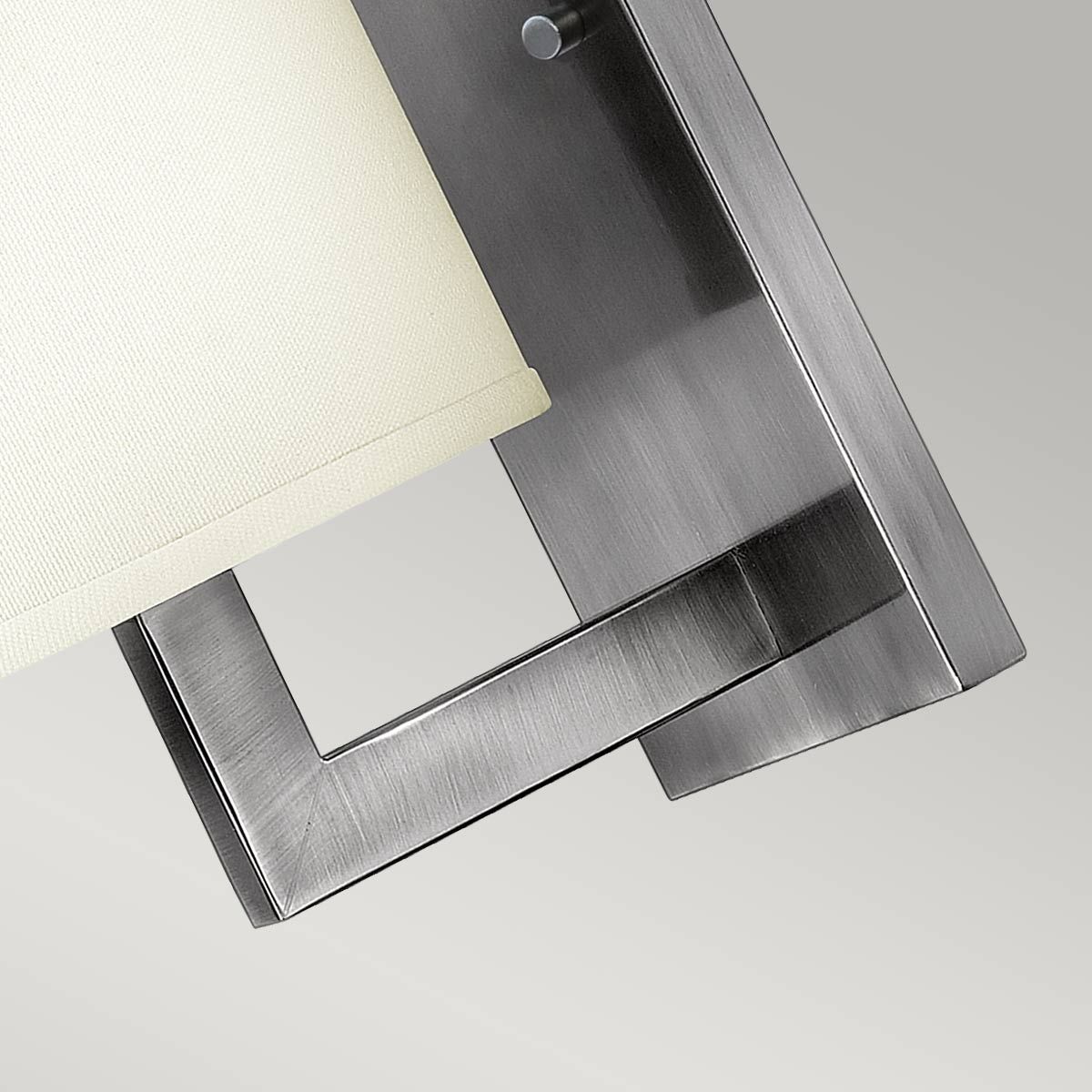Hinkley Hampton Single Wall Light - Antique Nickel