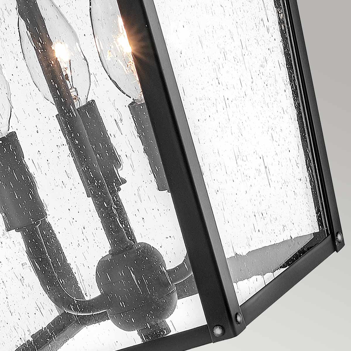 Hinkley Huntersfield 3 Light Large Wall Lantern - Black