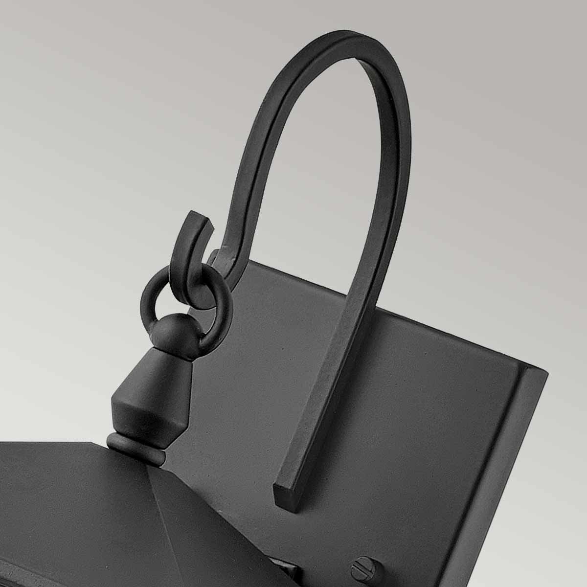 Hinkley Huntersfield Single Small Wall Lantern - Black