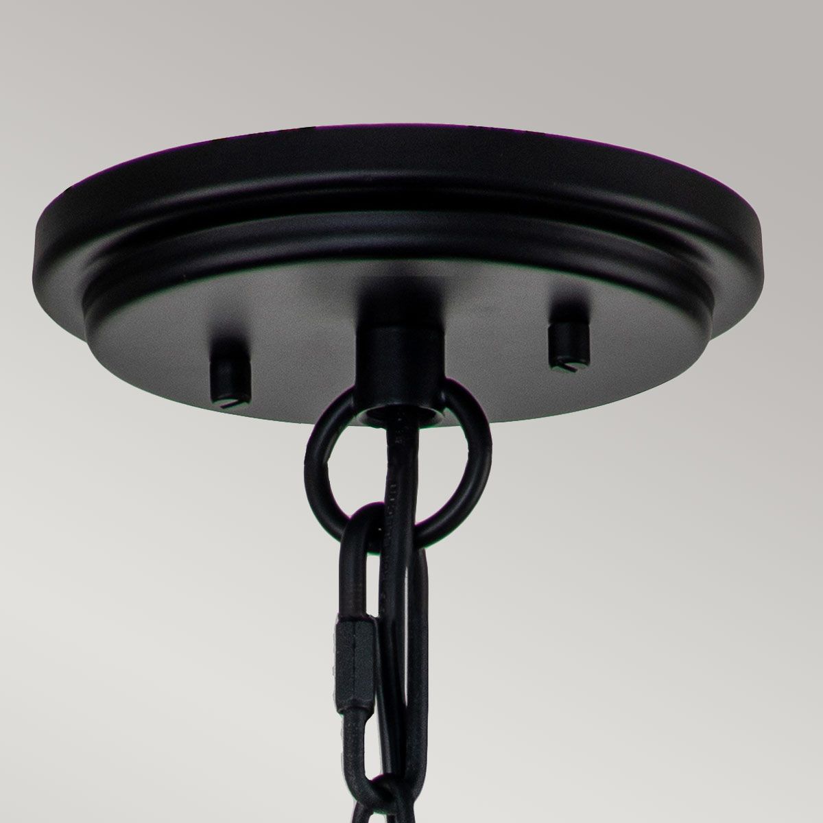 Hinkley Huntersfield 3 Light Large Chain Lantern - Black