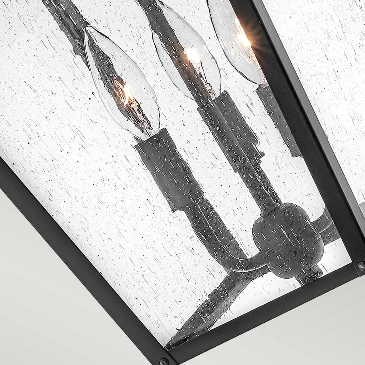 Hinkley Huntersfield 3 Light Large Chain Lantern - Black