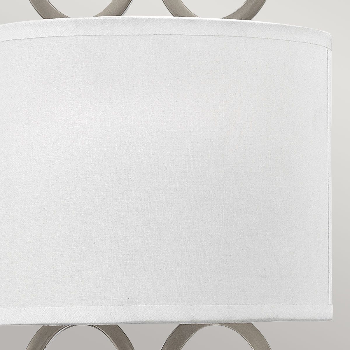 Hinkley Jules 2 Light Wall Light - Brushed Nickel