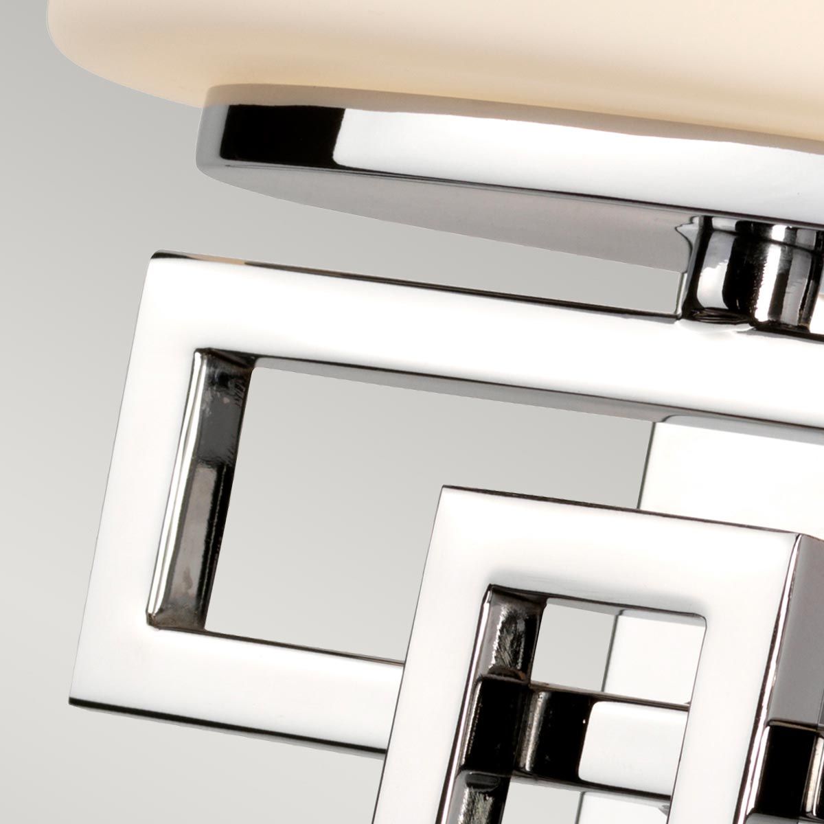 Hinkley Lanza Single Wall Light - Polished Chrome IP44
