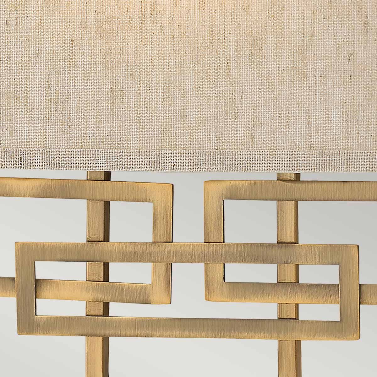 Hinkley Lanza 2 Light Wall Light - Brushed Bronze