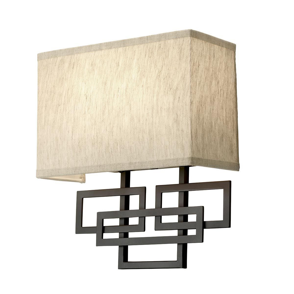 Hinkley Lanza 2 Light Wall Light - Oil Rubbed Bronze