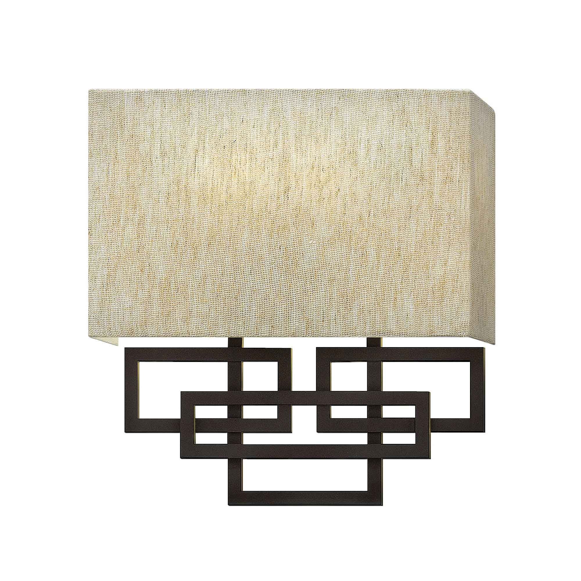Hinkley Lanza 2 Light Wall Light - Oil Rubbed Bronze