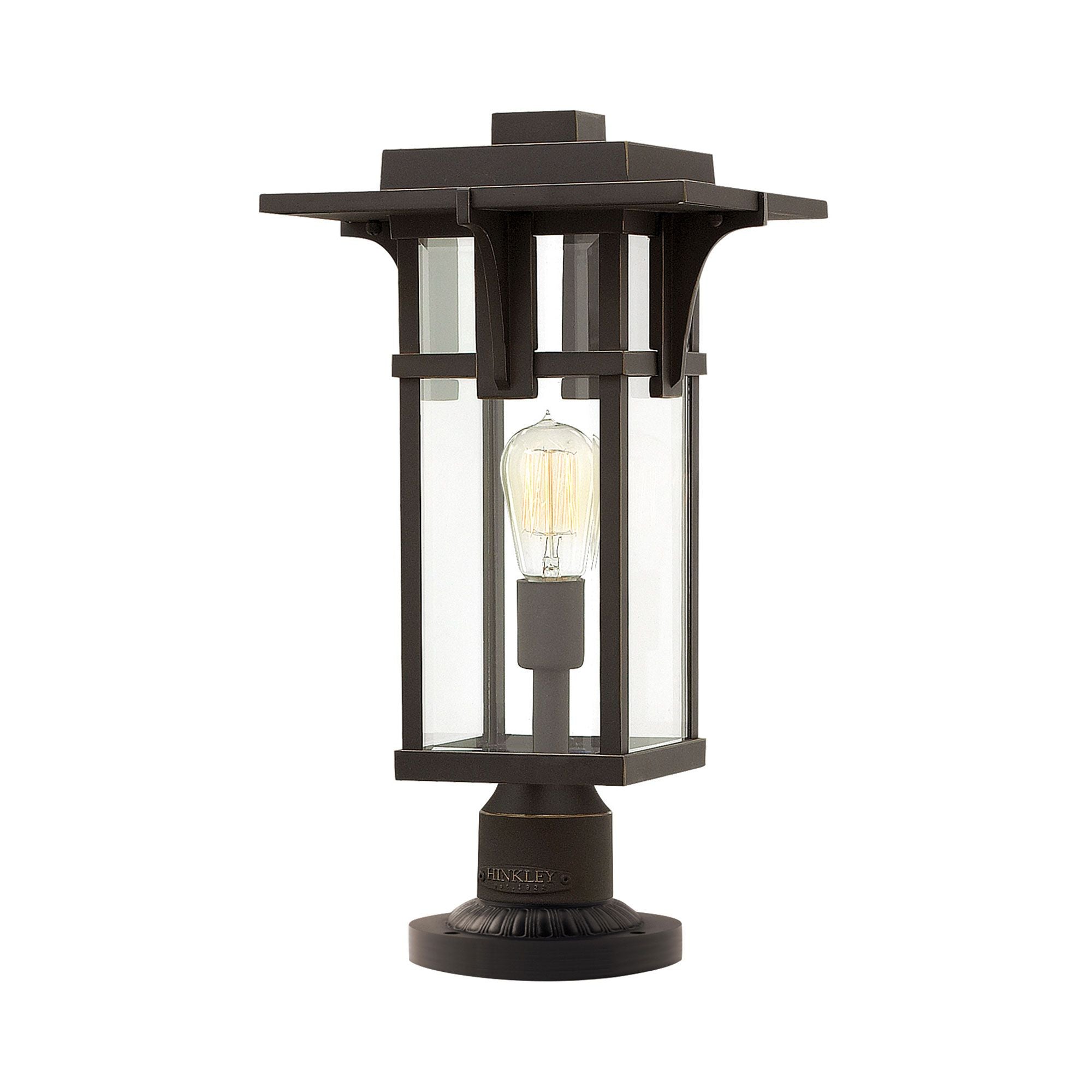 Hinkley Manhattan Single Pedestal - Oil Rubbed Bronze