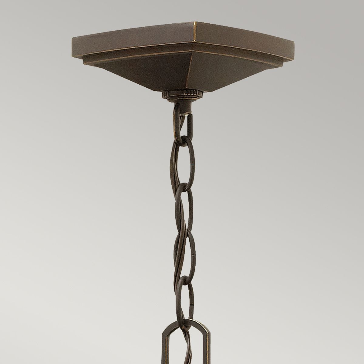 Hinkley Manhattan Single Chain Lantern - Oil Rubbed Bronze