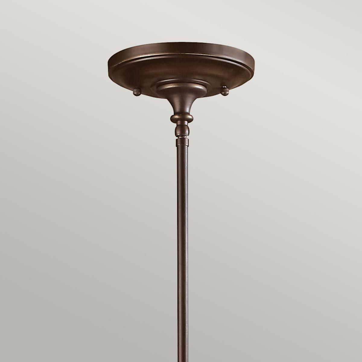 Hinkley Mayflower Single Narrow Mini Pendant  - Olde Bronze