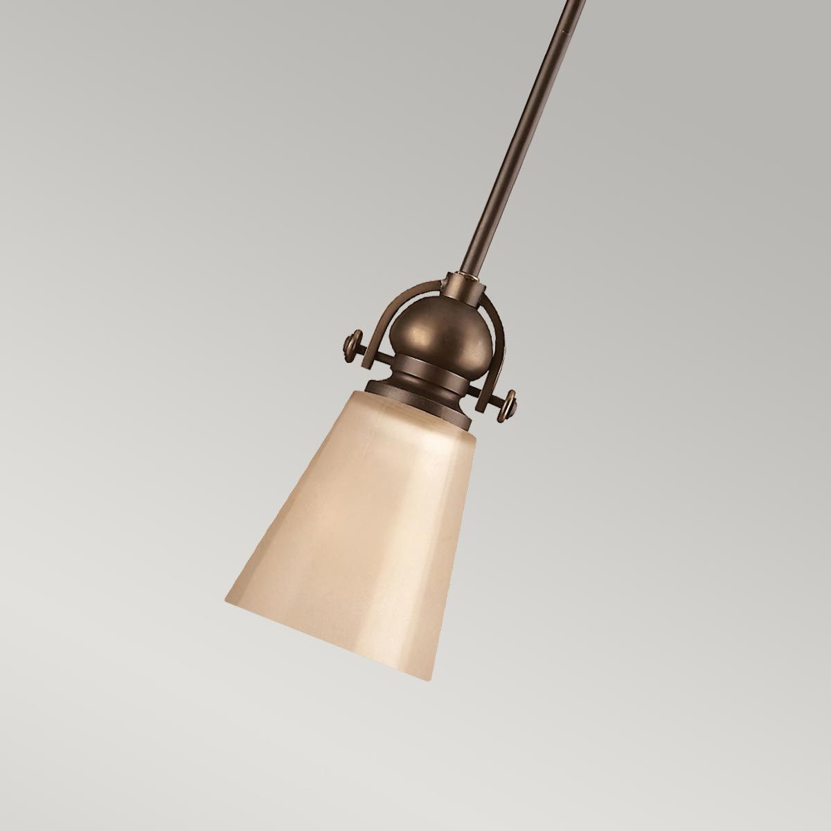Hinkley Mayflower Single Narrow Mini Pendant  - Olde Bronze