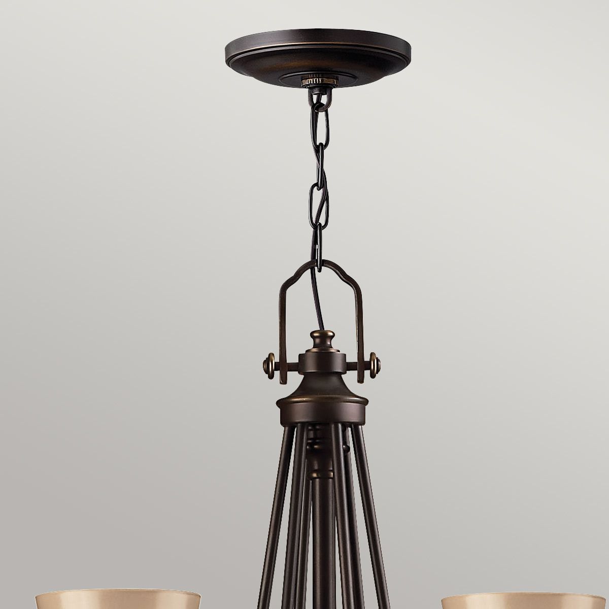 Hinkley Mayflower 9 Light Chandelier  - Olde Bronze