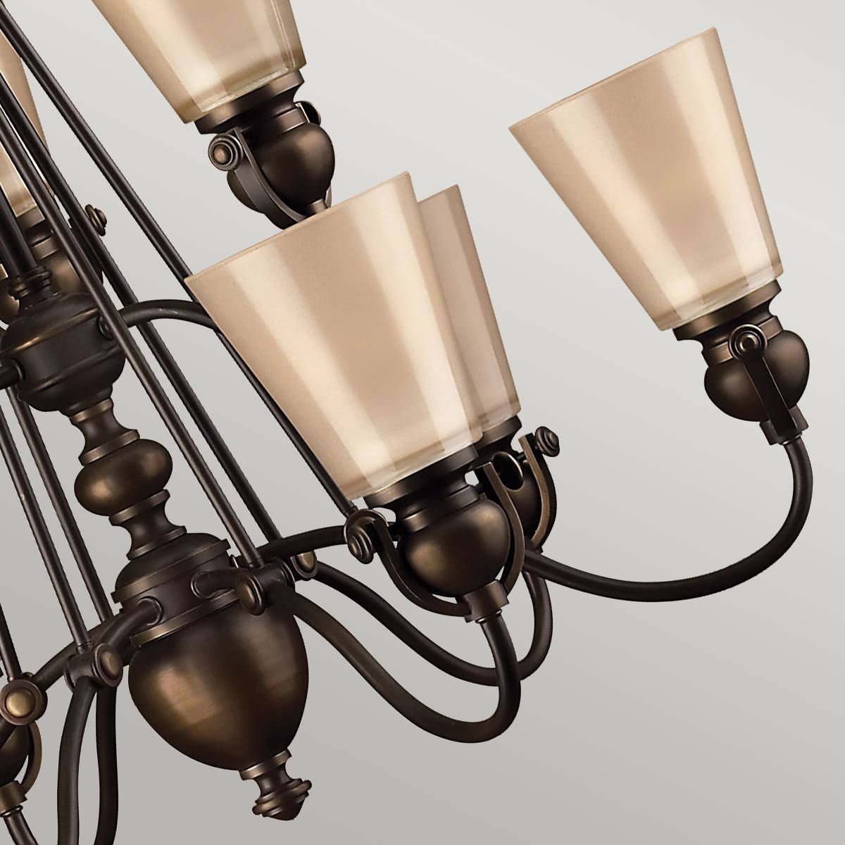 Hinkley Mayflower 9 Light Chandelier  - Olde Bronze