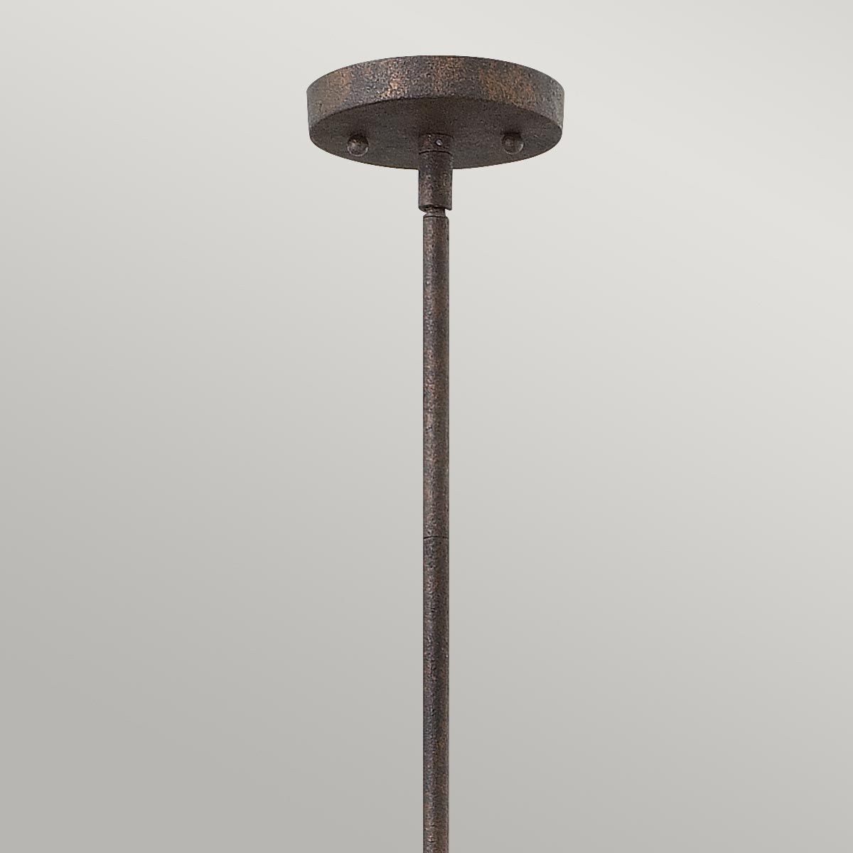 Hinkley Middlefield Single Mini Pendant  - Iron Rust