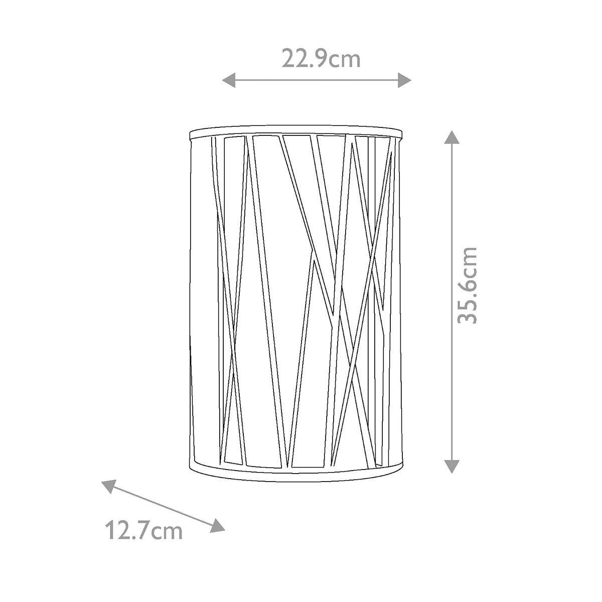 Hinkley Nest Single Wall Light - Silver Leaf