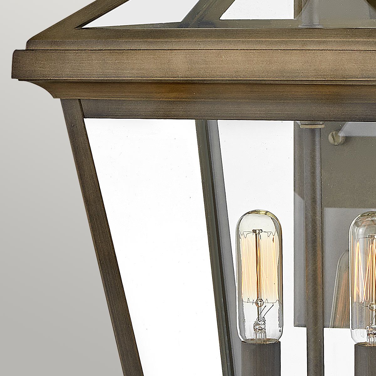 Hinkley Palma 2 Light Medium Wall Lantern - Burnished Bronze