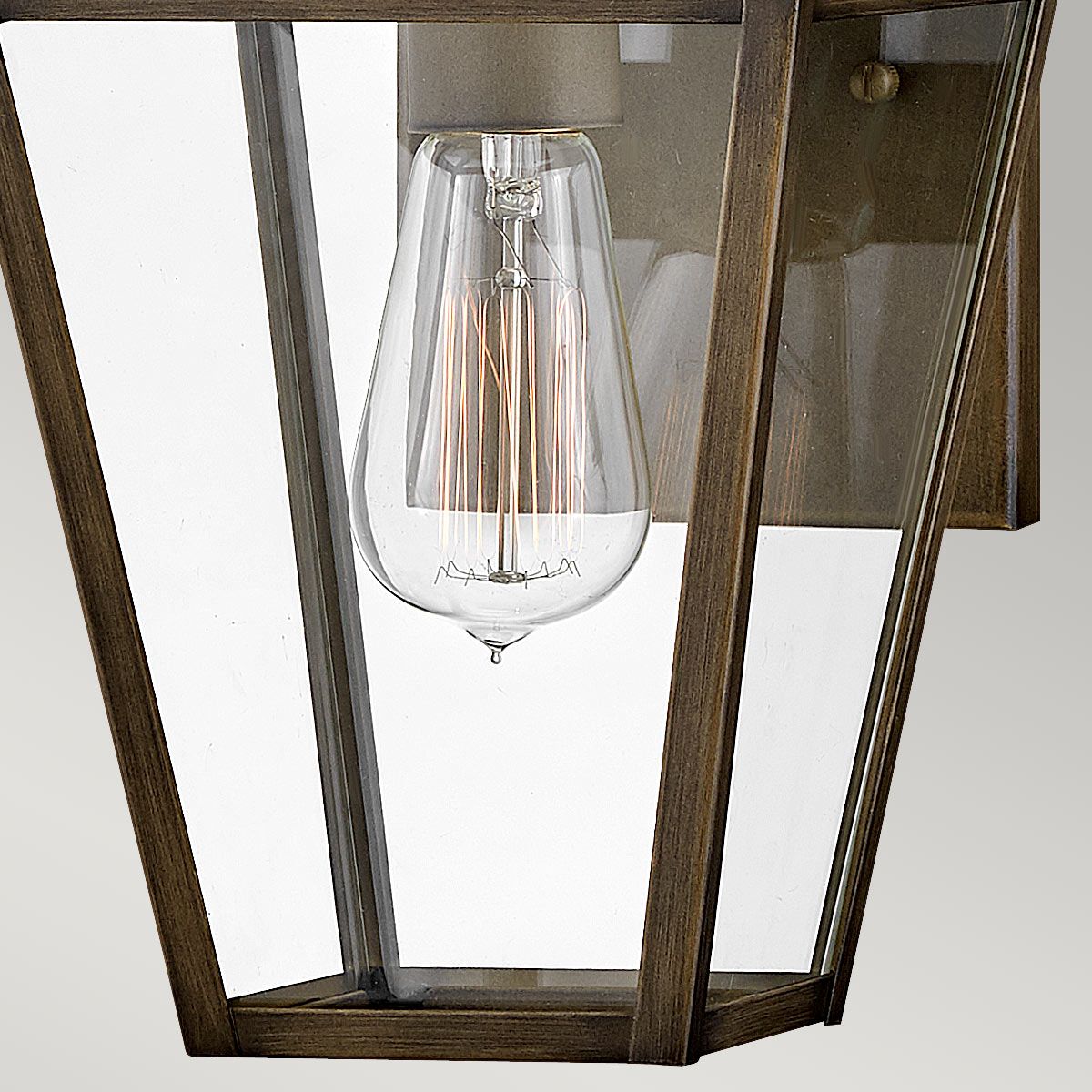 Hinkley Palma 1 Light Small Wall Lantern - Burnished Bronze