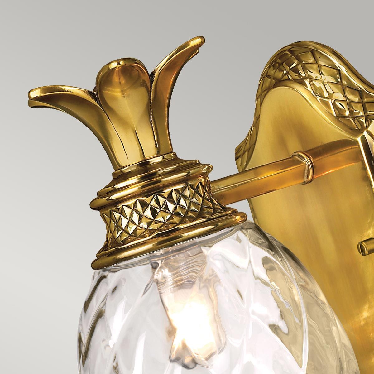 Hinkley Plantation (Bath) Single Wall Light - Burnished Brass