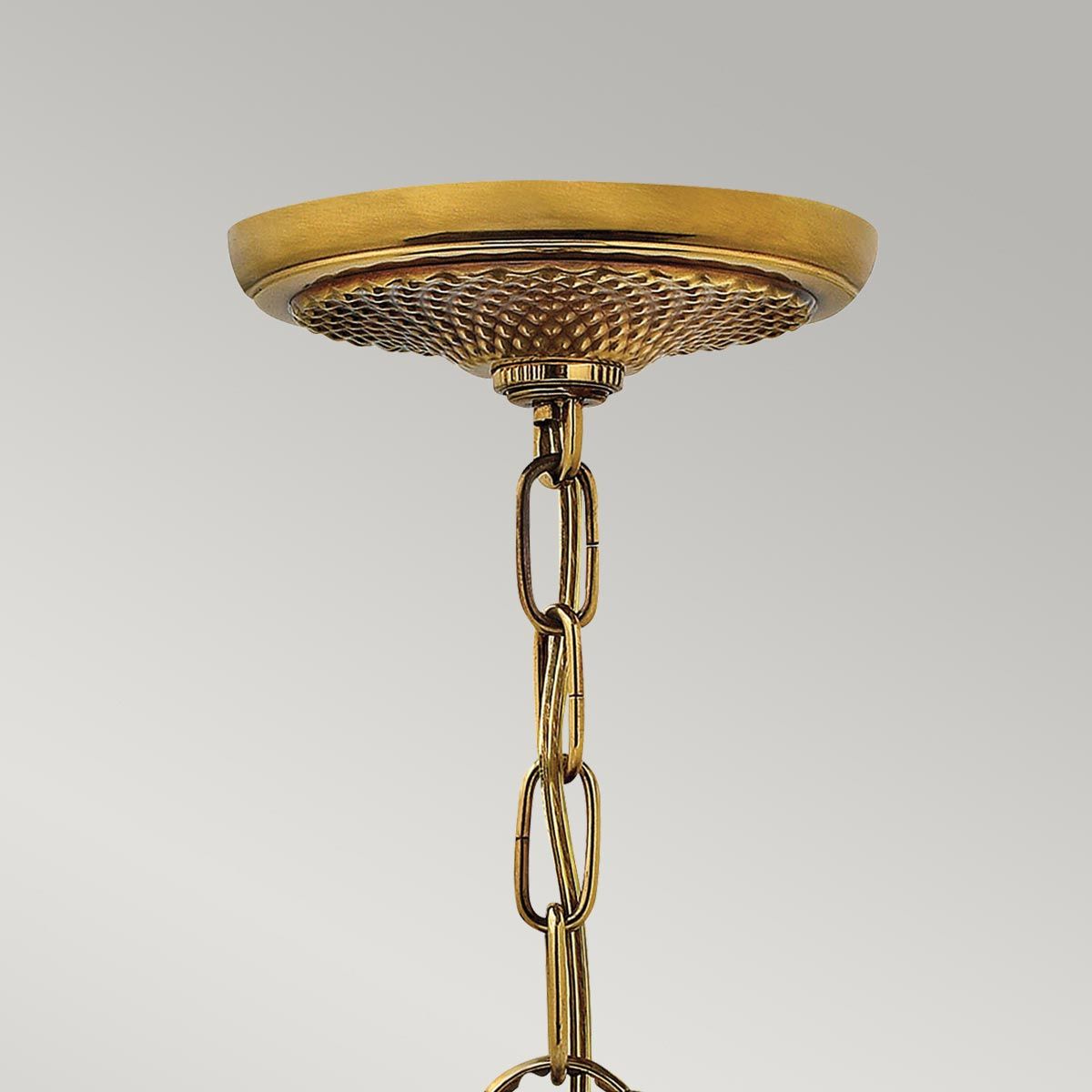 Hinkley Plantation 5 Light Chandelier - Burnished Brass