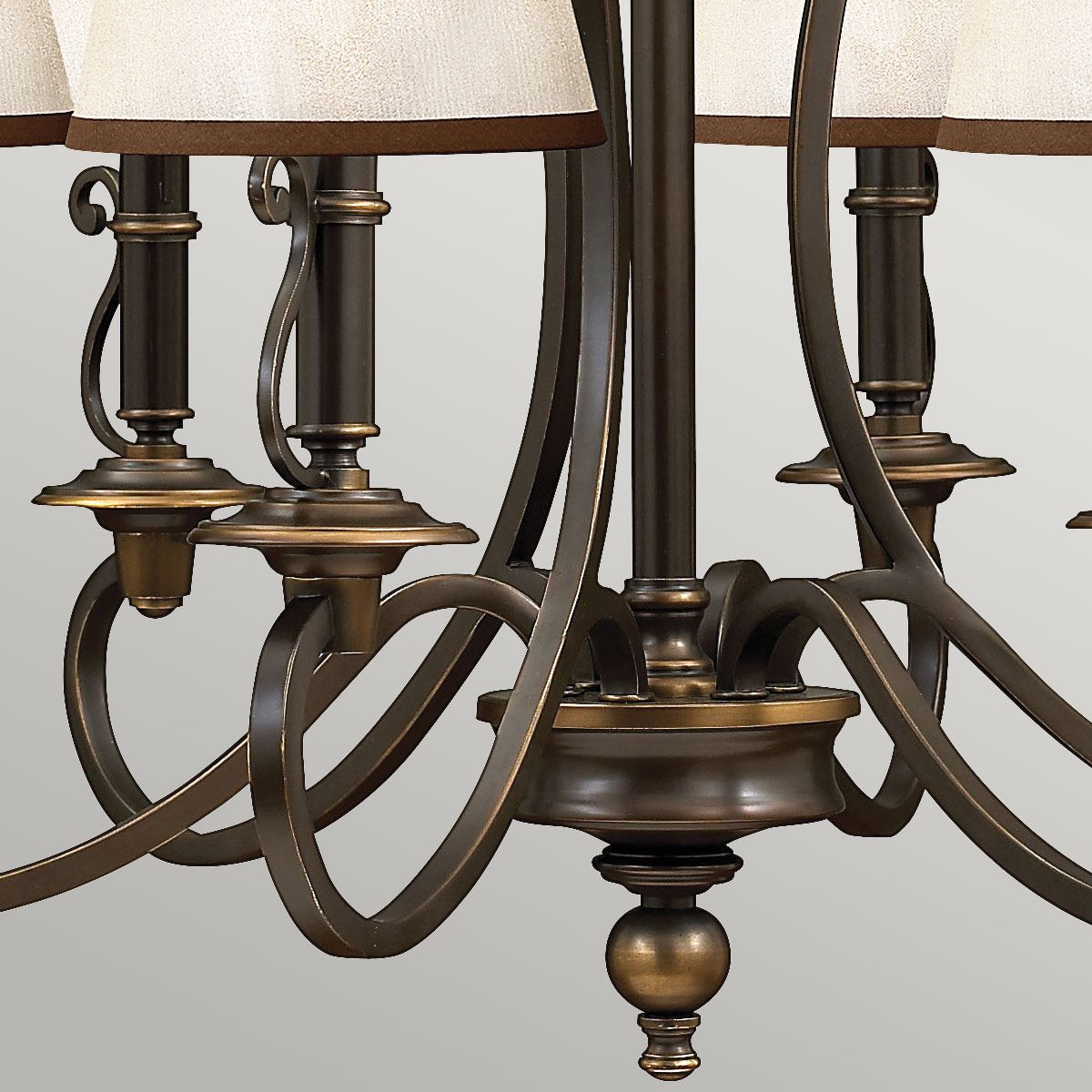 Hinkley Plymouth 6 Light Chandelier - Olde Bronze