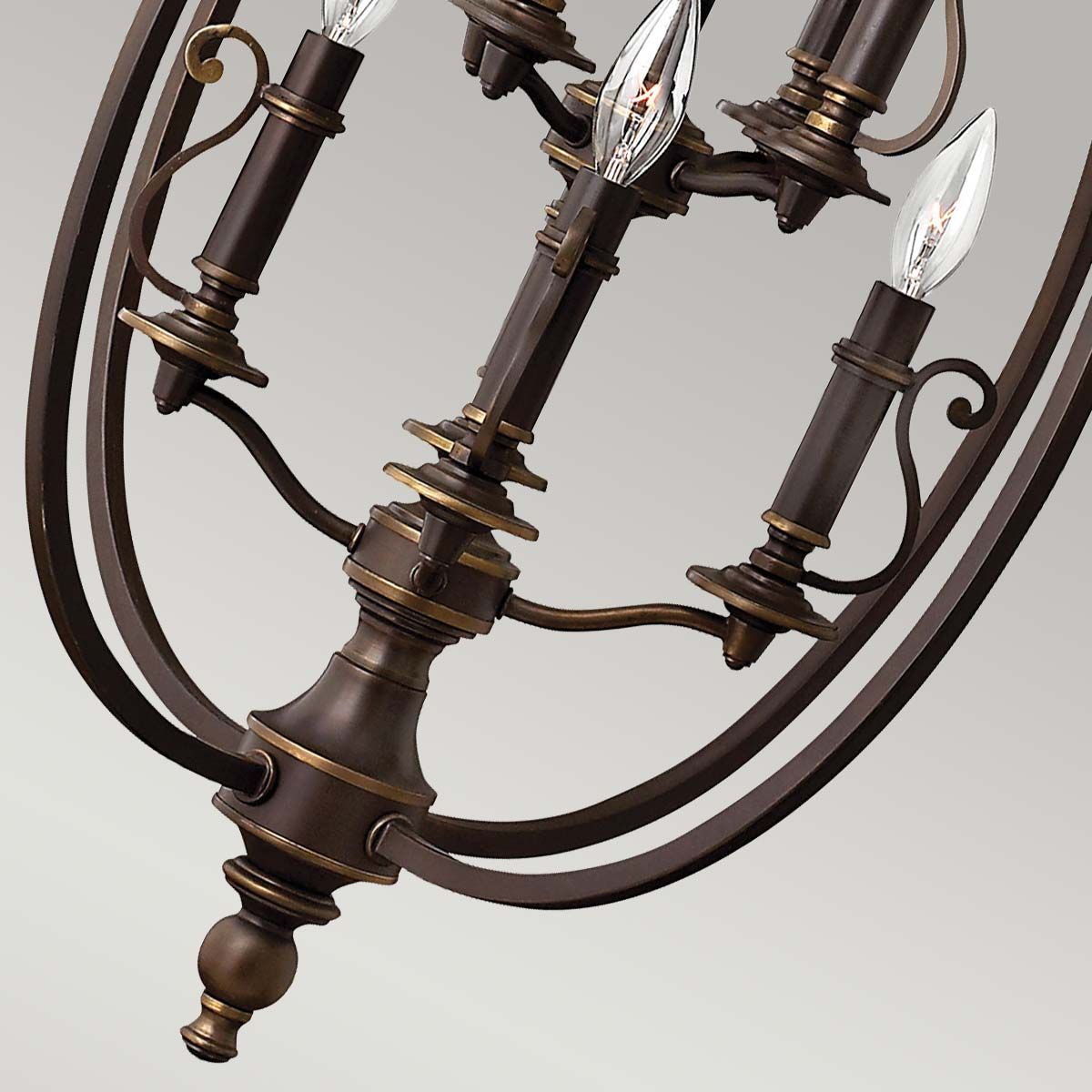 Hinkley Plymouth 8 Light Pendant - Olde Bronze