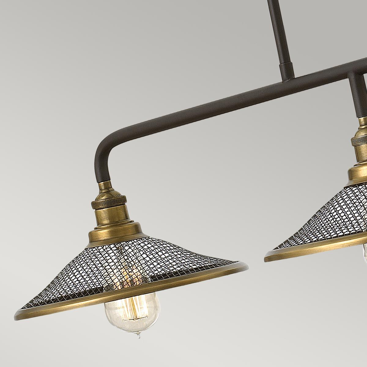 Hinkley Rigby 3 Light Island Chandelier - Buckeye Bronze
