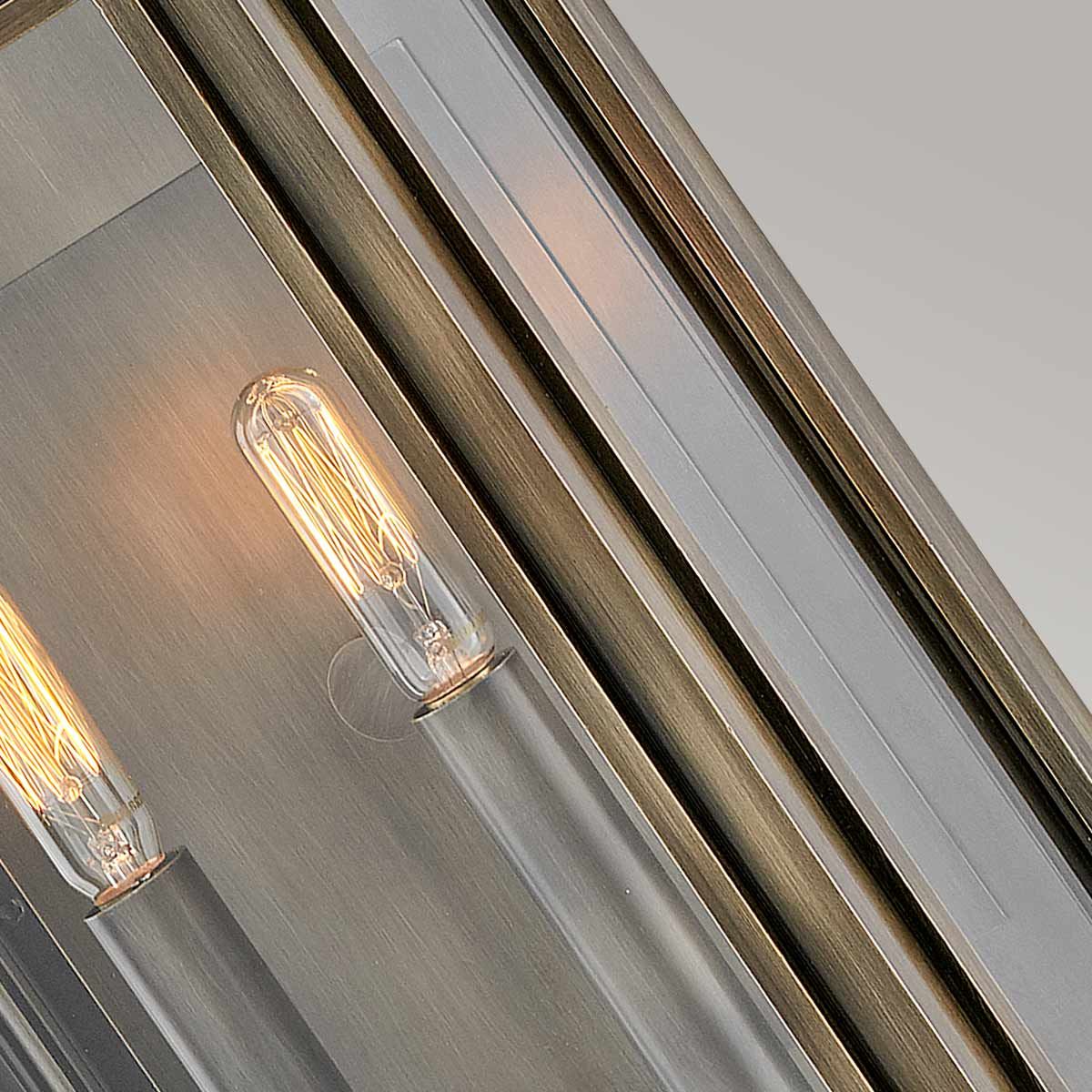 Hinkley Sag Harbor 2 Light Medium Wall Lantern - Painted Burnished Bronze