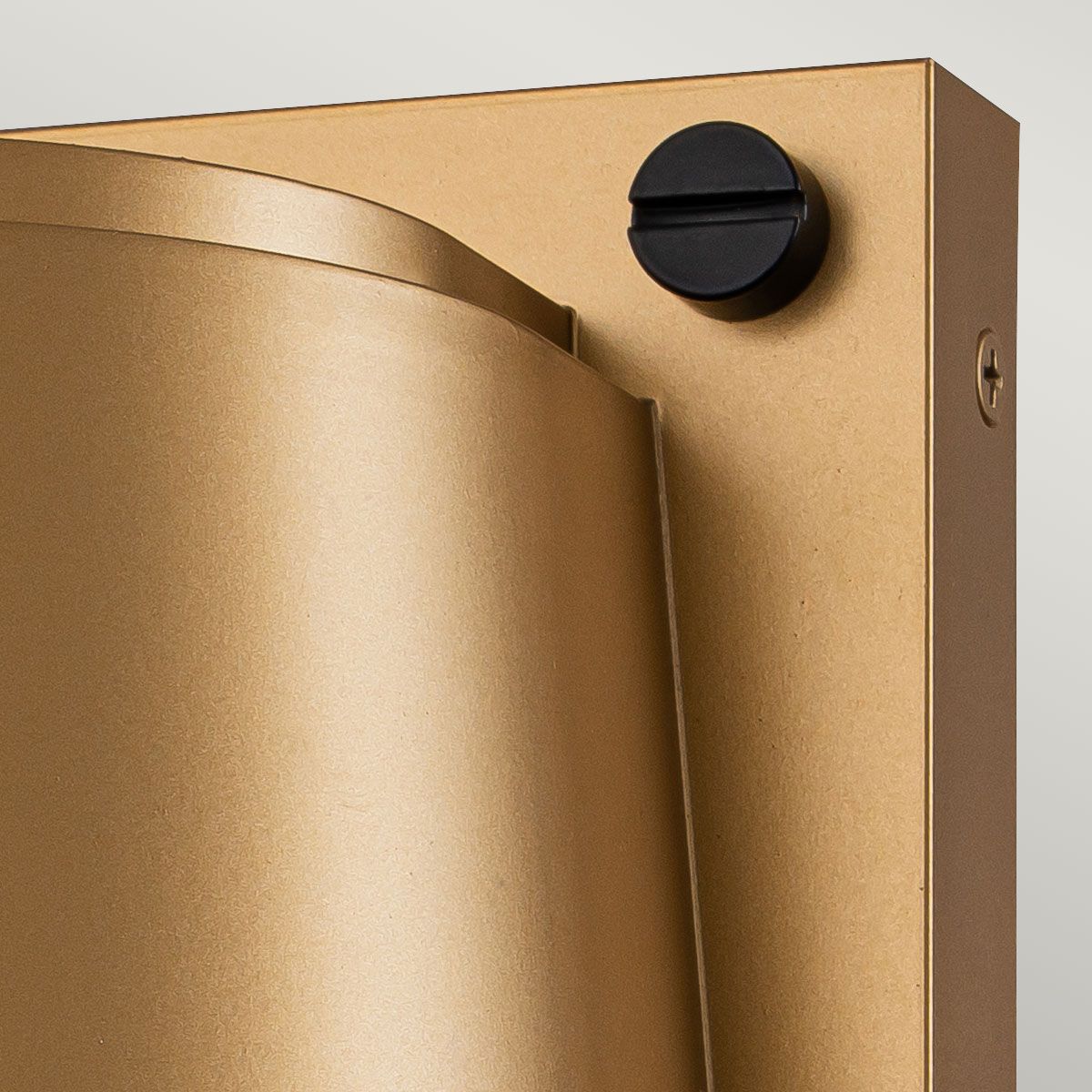 Hinkley Scout 1 Light Small Wall Light - Painted Heritage Brass