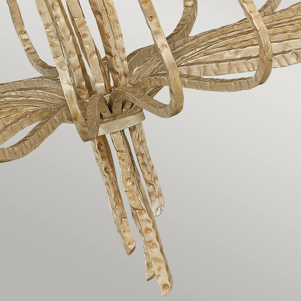 Hinkley Spyre 6 Light Chandelier - Champagne Gold