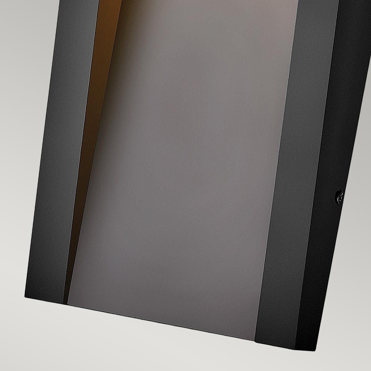 Hinkley Taper LED Wall Lantern 380mm - Textured Black